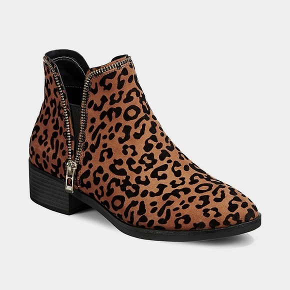 Call It Spring - Women’s Umigon Leopard Boots (US 7) - Picture 2 of 8